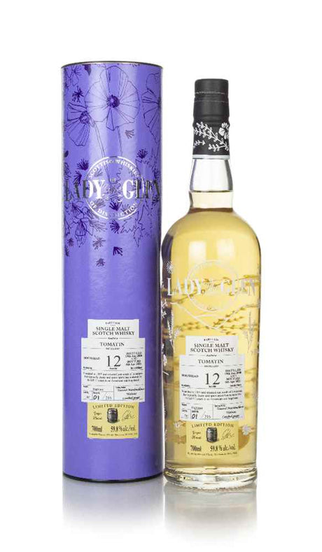 Tomatin 12 Year Old 2008 (cask 747) - Lady of the Glen (Hannah Whisky Merchants) Whisky | 700ML at CaskCartel.com