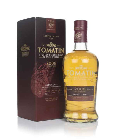 Tomatin 12 Year Old 2008 Cask Finish - French Collection Scotch Whisky | 700ML at CaskCartel.com