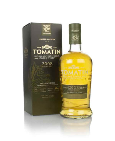 Tomatin 12 Year Old 2008 Sauternes Cask Finish - French Collection Scotch Whisky | 700ML at CaskCartel.com