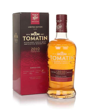 Tomatin 12 Year Old 2010 Italian Collection Barolo Cask Scotch Whisky | 700ML at CaskCartel.com