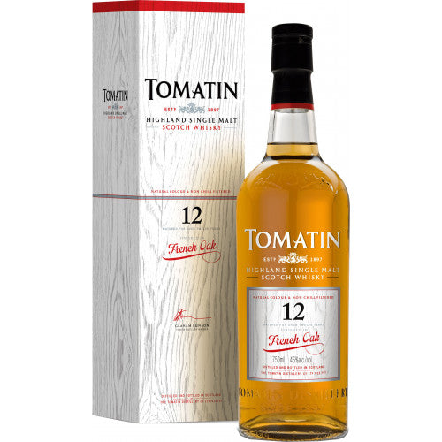 Tomatin 12 Year Old French Oak Single Malt Scotch Whisky at CaskCartel.com
