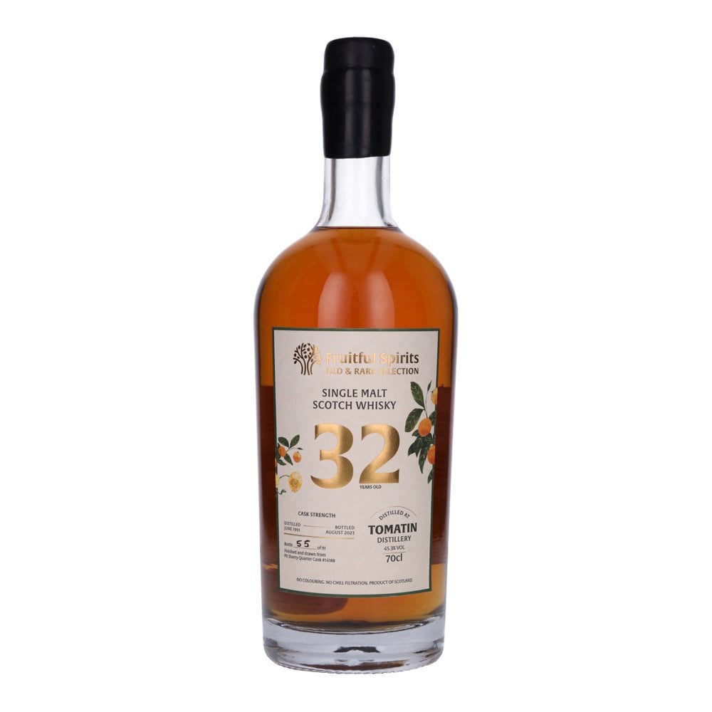 Tomatin Fruitful Spirits Old & Rare 1991 32 Year Old Whisky | 700ML at CaskCartel.com