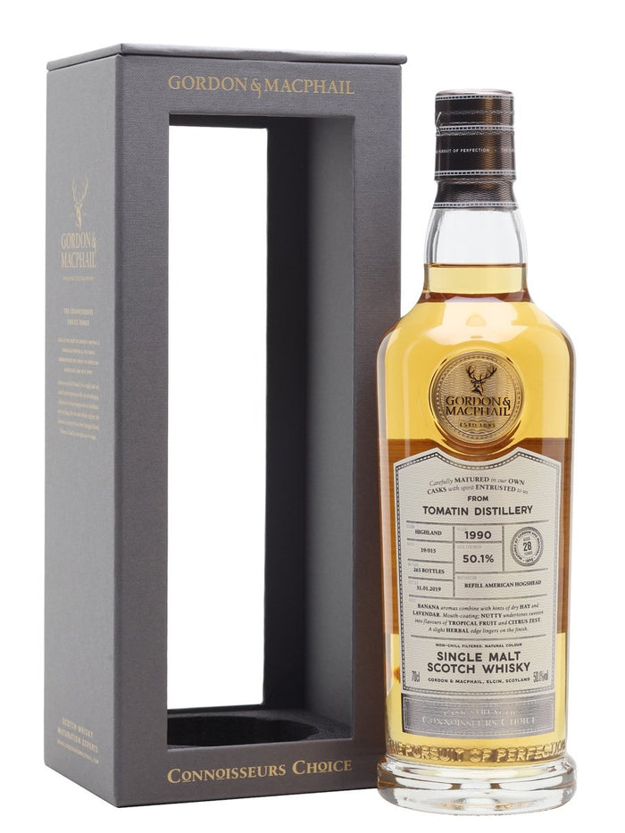 Tomatin 1990 28 Year Old Connoisseurs Choice Highland Single Malt Scotch Whisky | 700ML