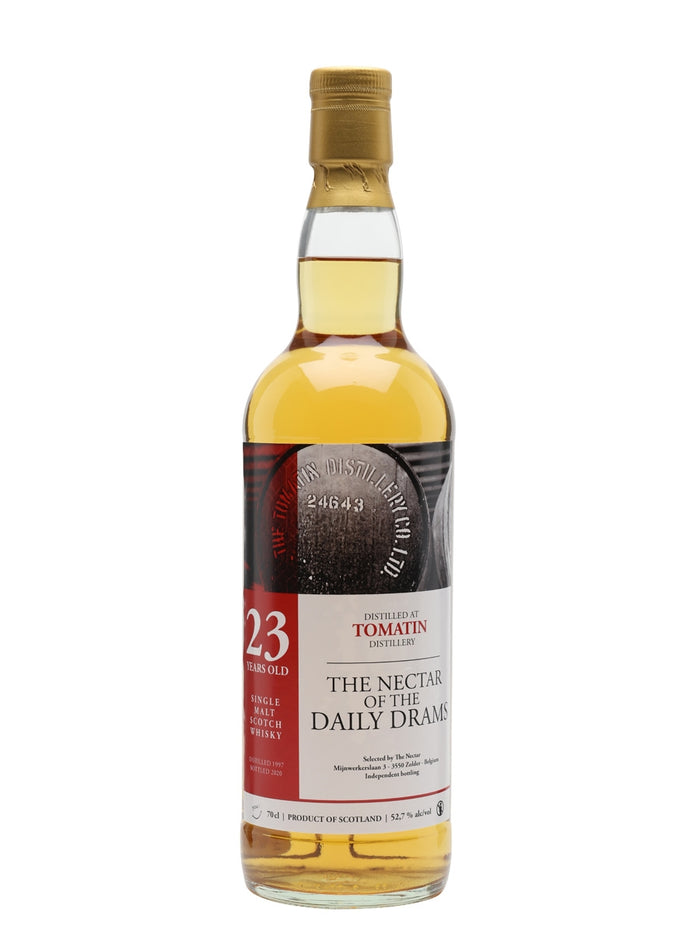Tomatin 1997 23 Year Old Daily Dram Highland Single Malt Scotch Whisky | 700ML