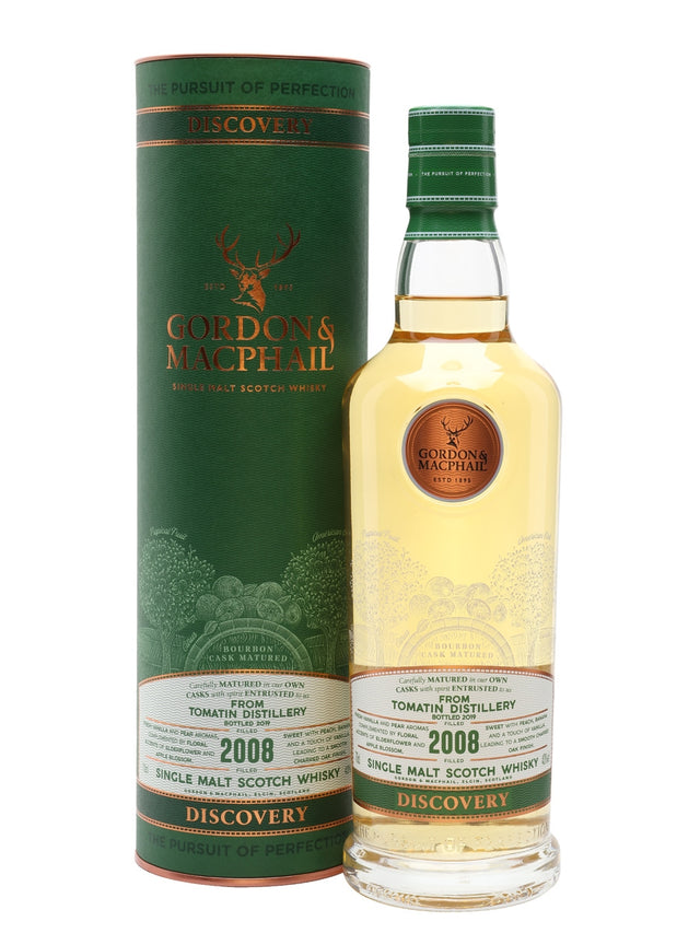 Tomatin Discovery 2008 Bot.2019 Gordon & MacPhail Highland Single Malt Scotch Whisky | 700ML at CaskCartel.com