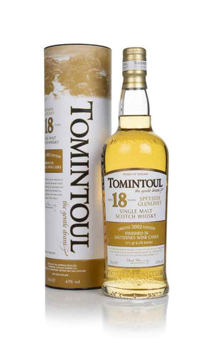 Tomintoul 18 Year Old 2002 - Sauternes Cask Finish Scotch Whisky | 700ML at CaskCartel.com