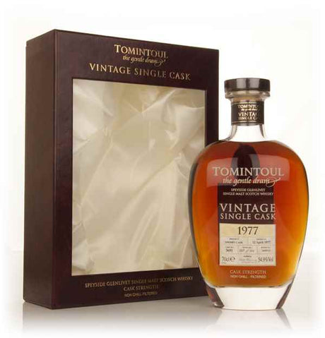 Tomintoul 36 Year Old 1977 (cask 3691) - Vintage Single Cask Scotch Whisky | 700ML at CaskCartel.com