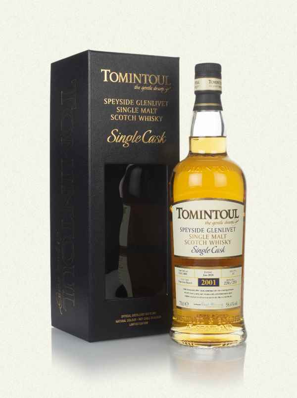 Tomintoul 2001 (bottled 2020) (cask 37) - Bourbon Barrel Matured Single Malt Whiskey | 700ML