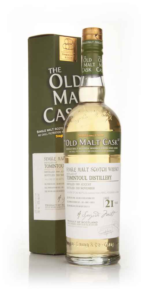 Tomintoul 21 Year Old 1989 Cask 6845 - Old Malt Cask (Douglas Laing) Scotch Whisky | 700ML at CaskCartel.com