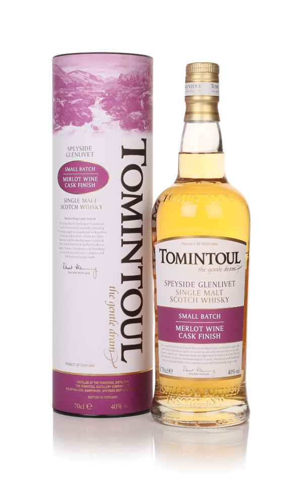 Tomintoul Merlot Wine Cask Finish Whisky | 700ML at CaskCartel.com
