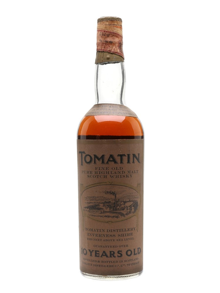 Tomatin 10 Year Old Bot.1960s Highland Single Malt Scotch Whisky | 757ML