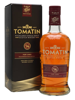 Tomatin 14 Year Old Tawny Port Finish Highland Single Malt Scotch Whisky | 700ML at CaskCartel.com