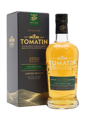 Tomatin 2006 13 Year Old Fino Sherry Cask Highland Single Malt Scotch Whisky | 700ML at CaskCartel.com