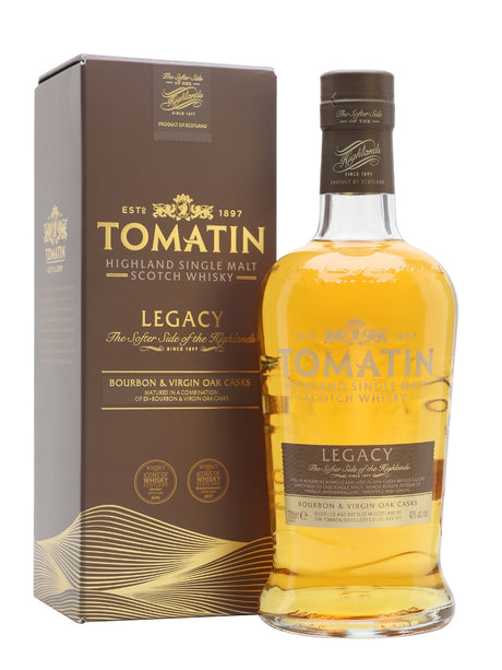Tomatin Dualchas Bourbon & Virgin Oak Casks Highland SIngle Malt Scotch Whiskey  - CaskCartel.com