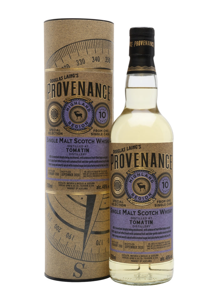 Tomatin 2010 10 Year Old Provenance Highland Single Malt Scotch Whisky | 700ML