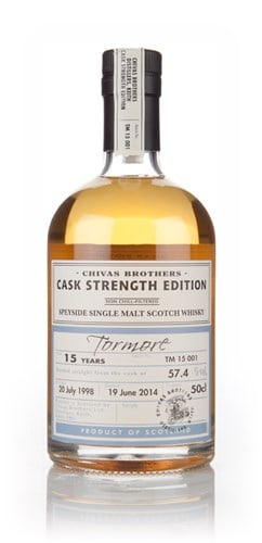 Tormore 15 Year Old 1998 - Cask Strength Edition (Chivas Brothers) Scotch Whisky | 500ML at CaskCartel.com
