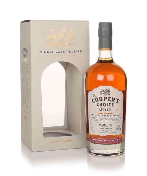 Tormore 7 Year Old 2015 (cask 325) The Cooper's Choice (The Vintage Malt Whisky Co.) Scotch Whisky | 700ML