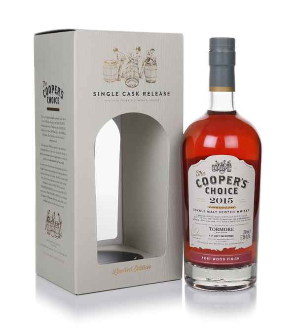 Tormore Cooper's Choice Port Cask 2015 7 Year Old Whisky | 700ML