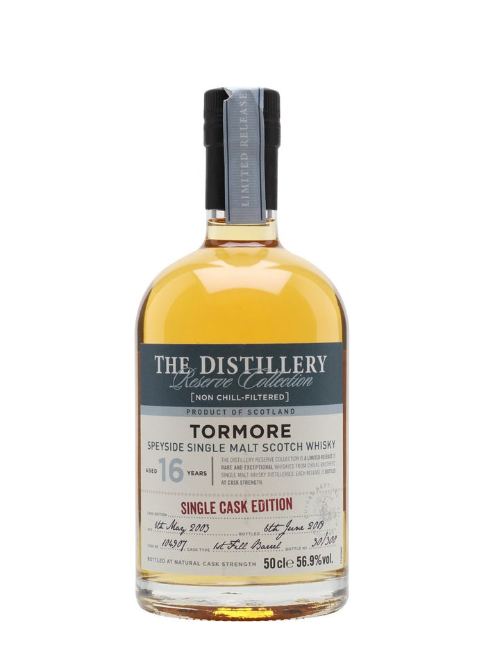 Tormore 2003 16 Year Old Distillery Edition Speyside Single Malt Scotch Whisky | 500ML