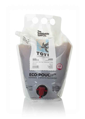 Toti Dark Rum Eco-Pouch (The Sustainable Spirit Co.) Caribbean Rum | 2.8L at CaskCartel.com