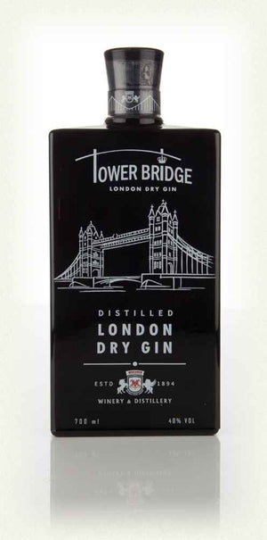 Tower Bridge (black) London Dry Gin | 700ML at CaskCartel.com