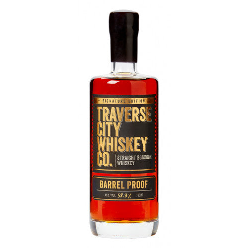 Traverse City Barrel Proof Signature Edition 12 Year Straight Bourbon Whiskey