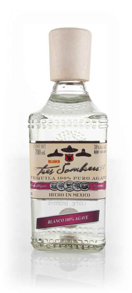 BUY] Tres Sombreros Blanco Tequila | 700ML at CaskCartel.com