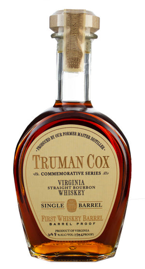 Truman Cox Commemorative Series: First Whiskey Barrel Whiskey - CaskCartel.com