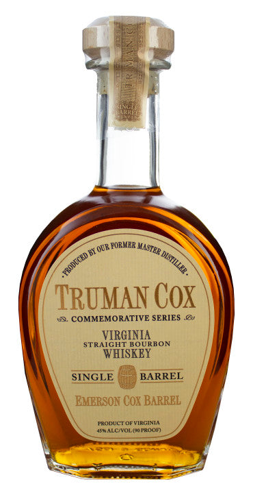 Truman Cox Commemorative Series: Emerson Cox Barrel Whiskey - CaskCartel.com