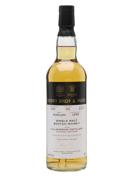 Tullibardine 1993 24 Year Old Berry Bros & Rudd Highland Single Malt Scotch Whisky | 700ML at CaskCartel.com