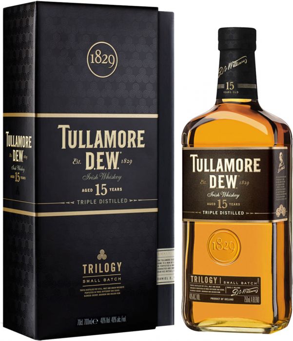 Tullamore DEW 15 Year Old Trilogy Small Batch Irish Whiskey
