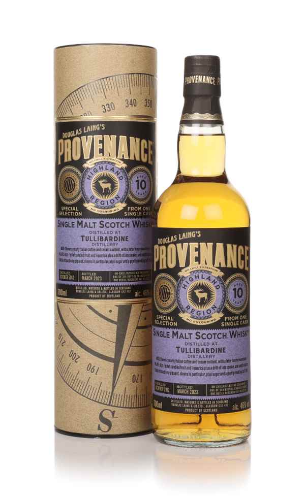 Tullibardine 10 Year Old 2012 (cask 17233) Provenance (Douglas Laing) Scotch Whisky | 700ML