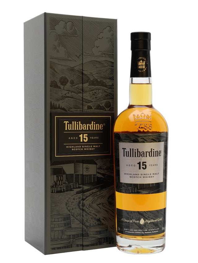 Tullibardine 15 Year Old Highland Single Malt Scotch Whisky | 700ML at CaskCartel.com