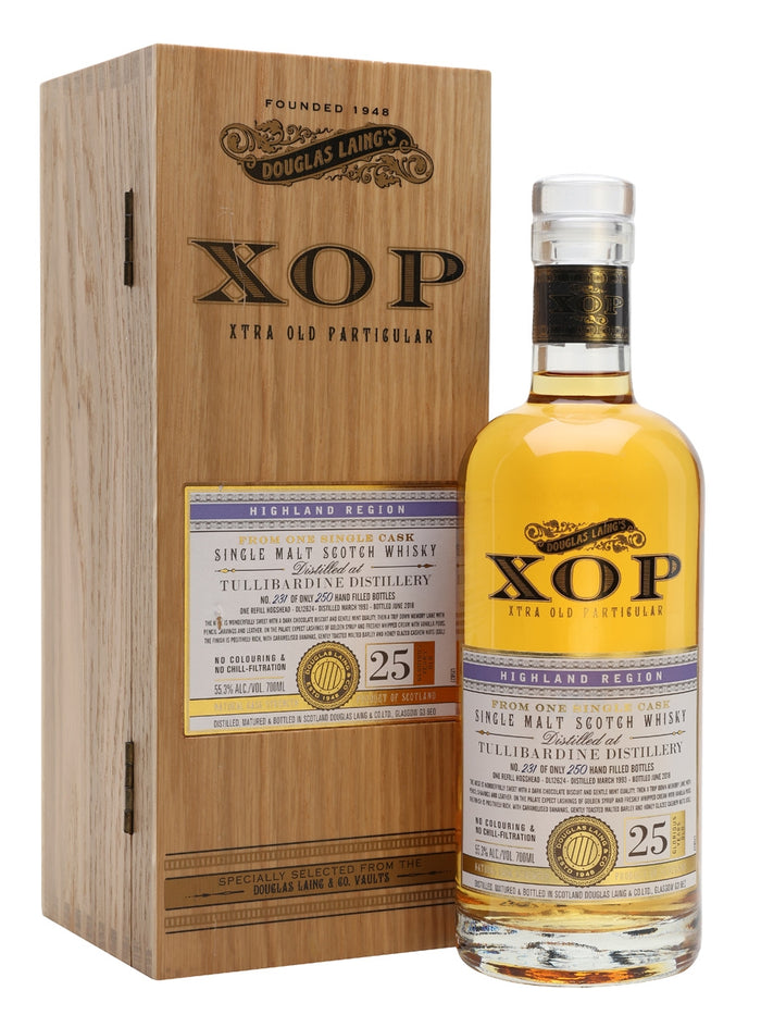 Tullibardine 1993 25 Year Old Xtra Old Particular Highland Single Malt Scotch Whisky | 700ML