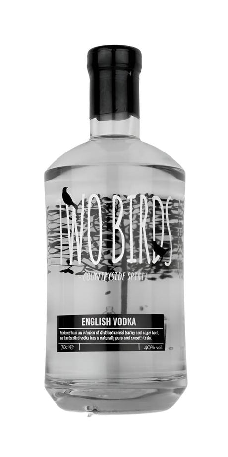 Two Birds English Plain Vodka | 700ML at CaskCartel.com