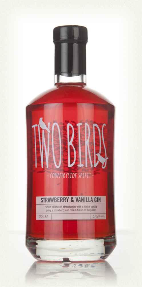 Two Birds Strawberry and Vanilla Flavoured Gin | 700ML
