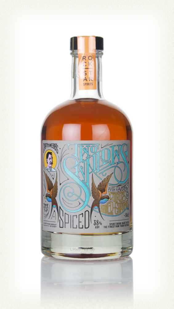 Two Swallows Citrus & Salted Caramel Spiced Rum | 500ML