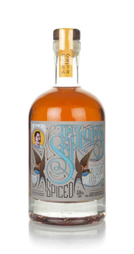 Two Swallows Citrus & Salted Caramel Rum | 700ML at CaskCartel.com