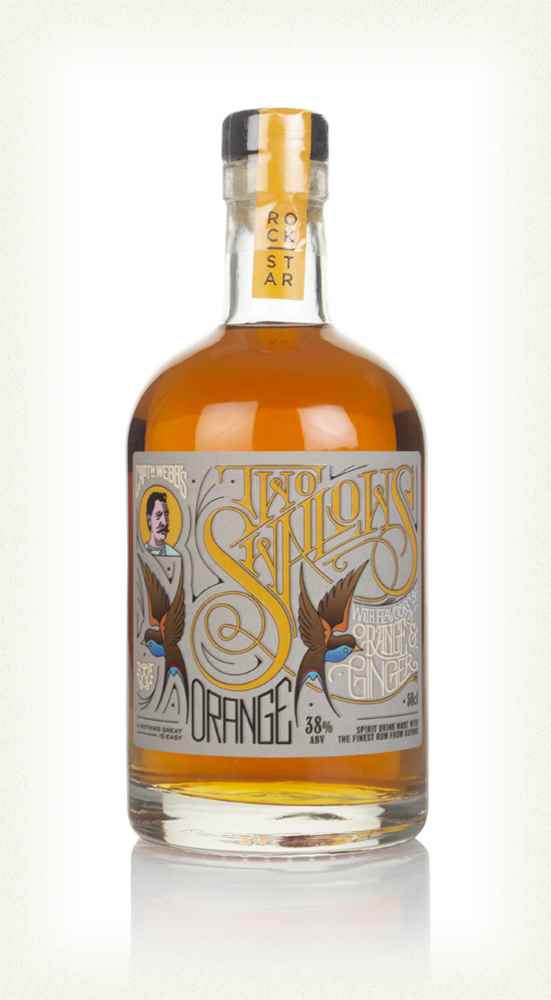 Two Swallows Orange & Ginger Spiced Rum | 500ML