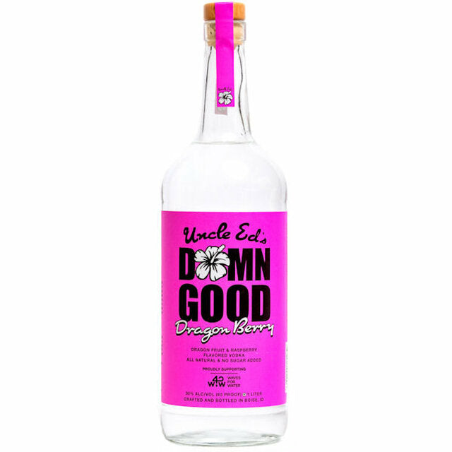 Uncle Ed's Damn Good Dragon Berry Vodka | 1L at CaskCartel.com