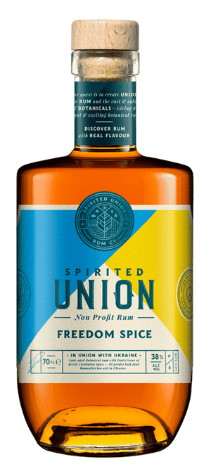 Union with Ukraine, Freedom Spice Rum | 700ML at CaskCartel.com