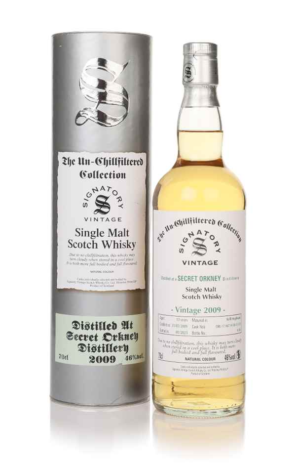 Unnamed Orkney 13 Year Old 2009 (casks DRU17/A67 9+10+13+21) - Un-Chillfiltered Collection (Signatory) Scotch Whisky | 700ML at CaskCartel.com