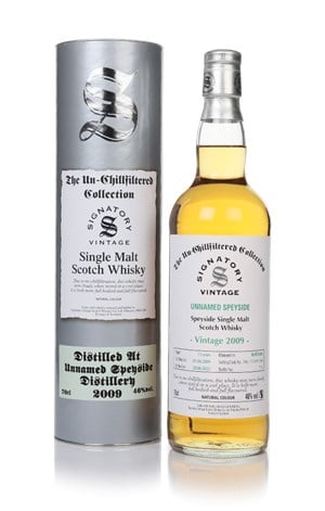 Unnamed Speyside 13 Year Old 2009 (Cask DRU17/A195#44) - Un-Chillfiltered Collection (Signatory) Scotch Whisky | 700ML at CaskCartel.com