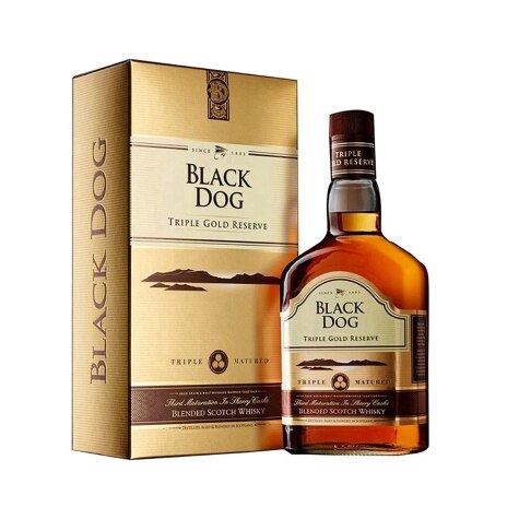 Black Dog Triple Gold Reserve Blended Scotch Whisky at CaskCartel.com
