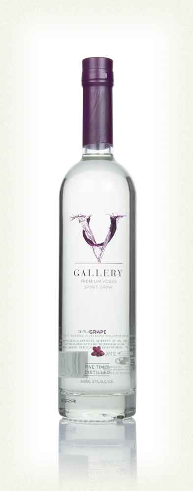 V Gallery Grape Flavoured Vodka | 500ML
