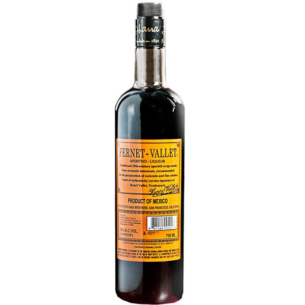 Fernet – Vallet Aperitivo Liqueur - CaskCartel.com