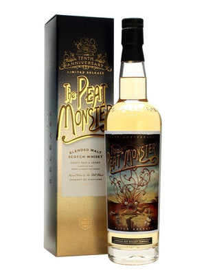 Compass Box The Peat Monster 10th Anniversary Limited Release Blended Malt Scotch Whisky - CaskCartel.com