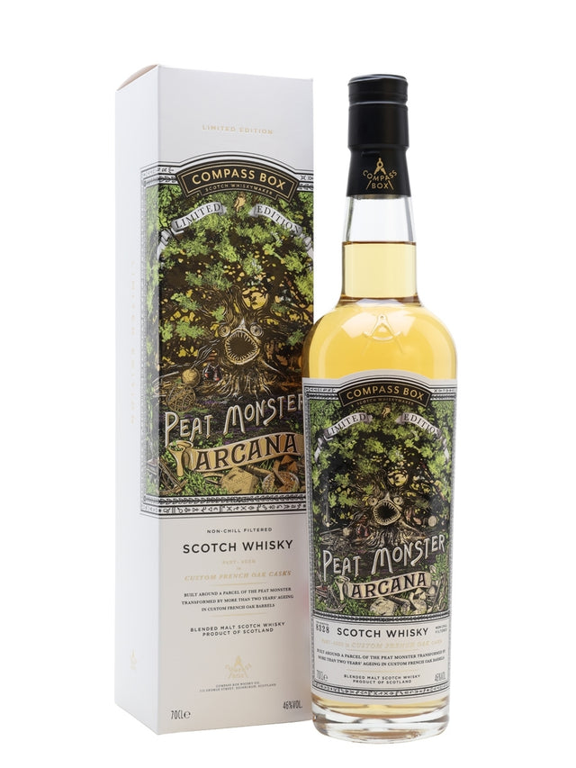 Compass Box Peat Monster Arcana 20th Anniversary Blended Malt Scotch Whisky | 700ML at CaskCartel.com