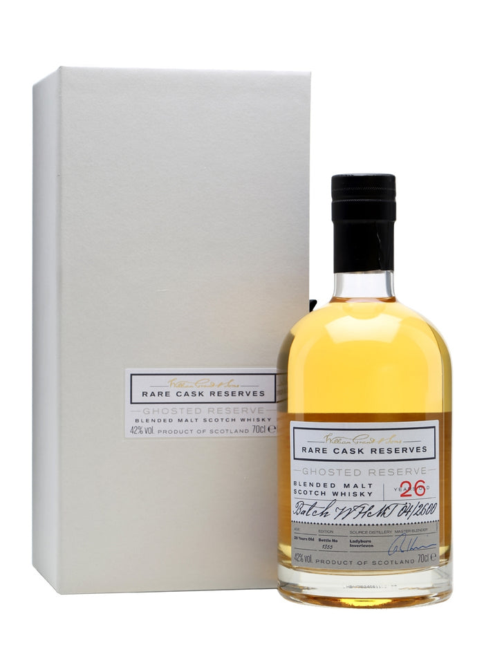 Ghosted Reserve Rare Cask 26 year Whiskey