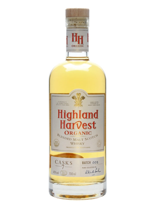 Highland Harvest 7 Casks Organic Blended Malt Whisky | 700ML